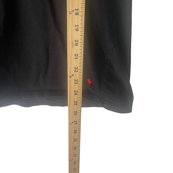 Polo Ralph Lauren Men's Size Large Slim Fit Black V Neck Short Sleeve T Shirt - Picture 8 of 8